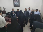 برگزاری جلسه معارفه سرکار خانم روزبهانی به عنوان مدیر اجرایی آموزشکده فنی و حرفه ای دختران اهواز 2