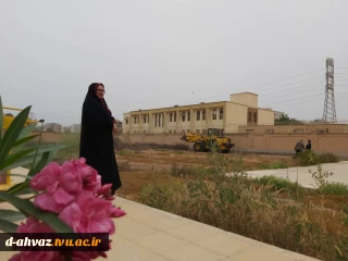 آغاز پروژه انجام محوطه فضای سبز در محیط آموزشکده