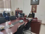 برگزاری جلسه ی اداری با حضور مدیریت اجرایی آموزشکده و پرسنل 2