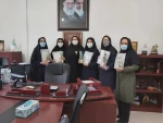 برگزاری جلسه ی اداری با حضور مدیریت اجرایی آموزشکده و تقدیر و تشکر ایشان از واحد های آموزش ، فرهنگی و فناوری بابت کسب مقام دوم کشوری در برگزاری کلاسهای مجازی  2