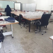 آماده سازی آموزشکده فنی و حرفه ای دختران اهواز ؛جهت برگزاری کلاس درس ها به صورت حضوری 2