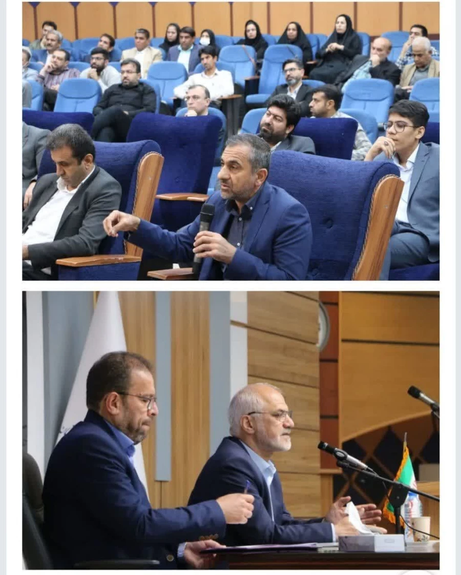 دیدار رؤسای دانشگاه ها و مراکز آموزش فنی و حرفه ای و جمعی از نمایندگان شرکتهای دانش بنیان با استاندار خوزستان
یکشنبه مورخ ۳ اردیبهشت ماه ۱۴۰۲