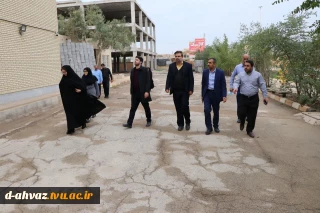 بازدید دکتر خسرویان از آموزشکده دختران اهواز پنجشنبه ۱۸ اسفند ۱۴۰۱