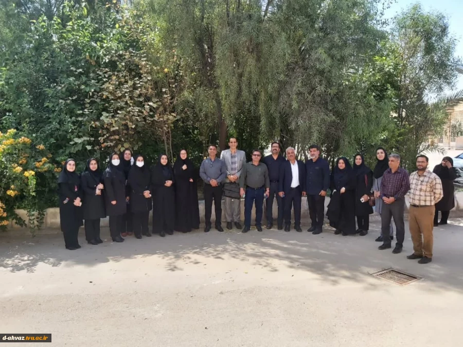 بازدید مدیران هنرستان های آبادان از آموزشکده فنی و حرفه‌ای دختران اهواز 
 2