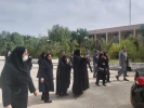 بازدید مدیران هنرستان های آبادان از آموزشکده فنی و حرفه‌ای دختران اهواز