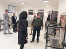 بازدید مدیران هنرستان های آبادان از آموزشکده فنی و حرفه‌ای دختران اهواز