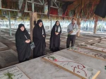 در آستانه شروع سال تحصیلی و هفته دفاع مقدس تجدید میثاق جمعی از اساتید بسیجی دانشگاه فنی و حرفه ای خوزستان  با شهدای دفاع مقدس 2