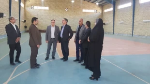 بازدید جناب آقای دکتر زمانی ریاست محترم دانشگاه ملی مهارت و هیات همراه از آموزشکده دختران اهواز 3